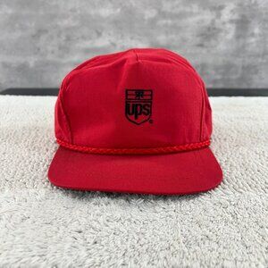 VINTAGE UPS STRAP BACK ROPE HAT OSFA EMBROIDERED